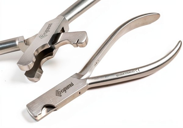 Cynamed Premium Wire Bending Pliers Stainless Steel Hand Tool Silver-0