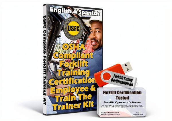 Forklift Training Kit US Forklift Certification USB OSHA Safe 2024-0