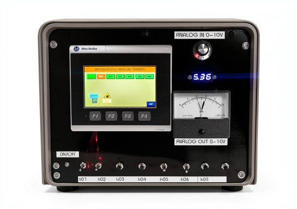 AB Micro820 PLC Training Kit with Built in Display and HMI Software-2