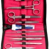 German Dissecting Kit 12-Pc Set by Cynamed Stainless Steel Tools-4