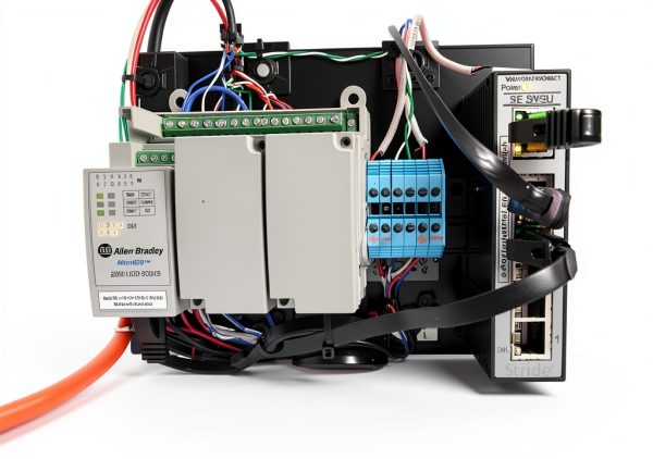 AB Micro820 PLC Training Kit with Built in Display and HMI Software-3