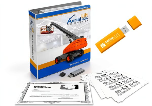 OSHA Compliant Aerial Lift Certification Kit CertifyMe Trainer Bundle-0