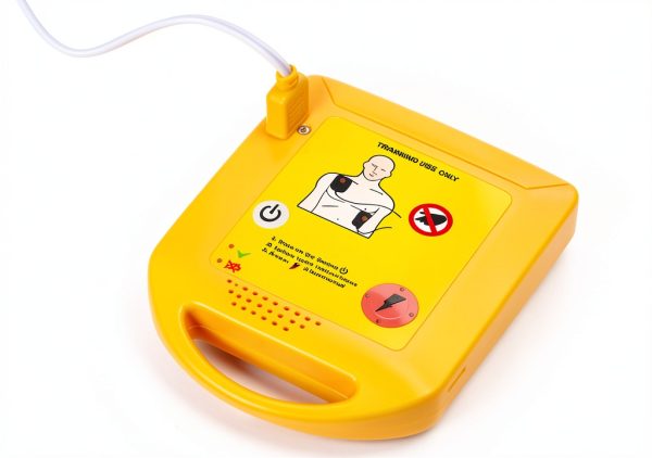 Mini AED Trainer Portable AED Training Kit Essentials AED Training Device in English for AED Trainee Beginner-1