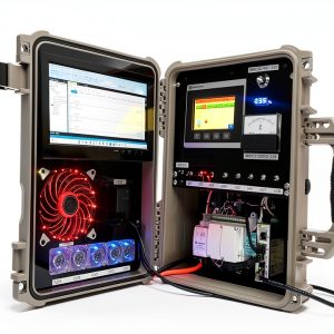 AB Micro820 PLC Training Kit with Built in Display and HMI Software-0