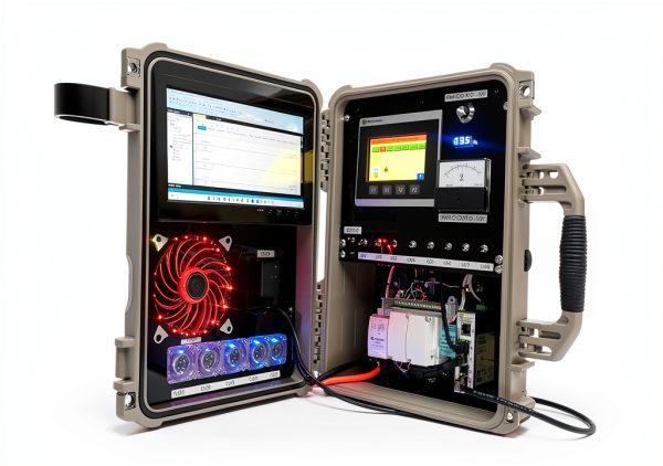 AB Micro820 PLC Training Kit with Built in Display and HMI Software-0