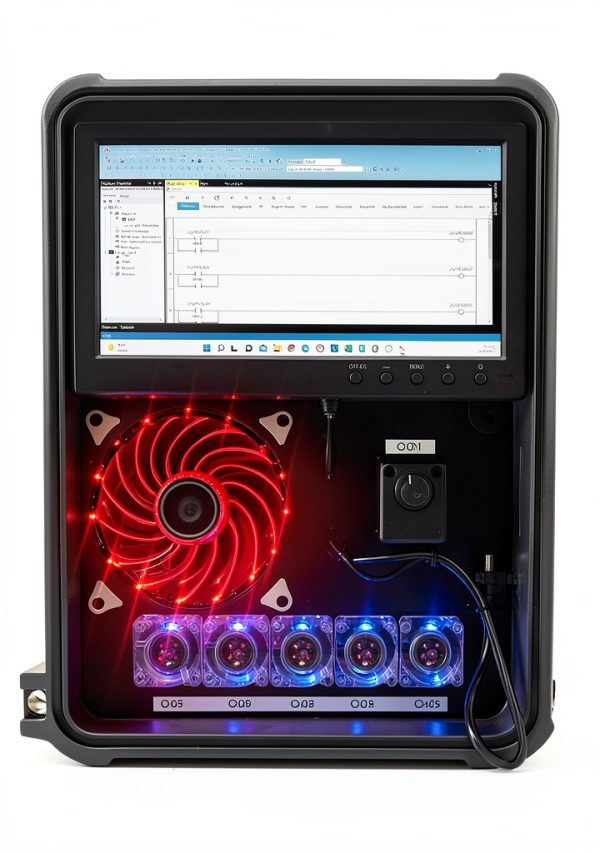 AB Micro820 PLC Training Kit with Built in Display and HMI Software-1