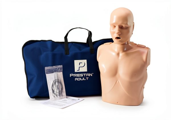 Prestan Adult and Infant CPR Manikin with Feedback, Prestan AED UltraTrainer, MCR Accessories & Carry Bag-1