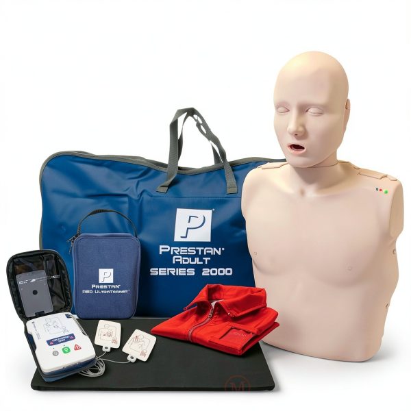 MCR Medical PRESTAN CPR Training Kit with 2000 Manikin and Ultra AED-0