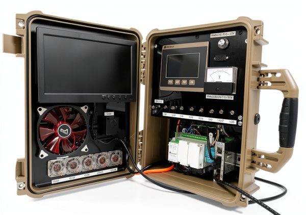 AB Micro820 PLC Training Kit with Built in Display and HMI Software-5