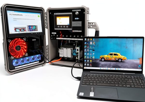 AB Micro820 PLC Training Kit with Built in Display and HMI Software-6
