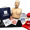 CPR Training Kit with Ultralite Manikin and AED Trainer MCR Medical-0