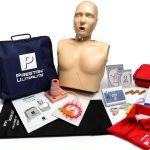 CPR Training Kit with Ultralite Manikin and AED Trainer MCR Medical-0
