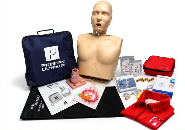 CPR Training Kit with Ultralite Manikin and AED Trainer MCR Medical-0