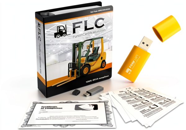Forklift Certification Kit CertifyMe OSHA Train-The-Trainer USB-0