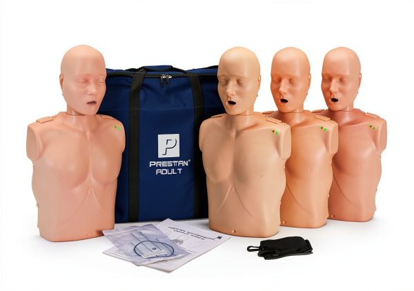 MCR Medical Prestan CPR Adult Manikin 4-Pack with Feedback,-1