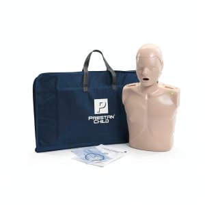 Prestan Child CPR-AED Training Manikin Medium Skin with Carry Bag-0