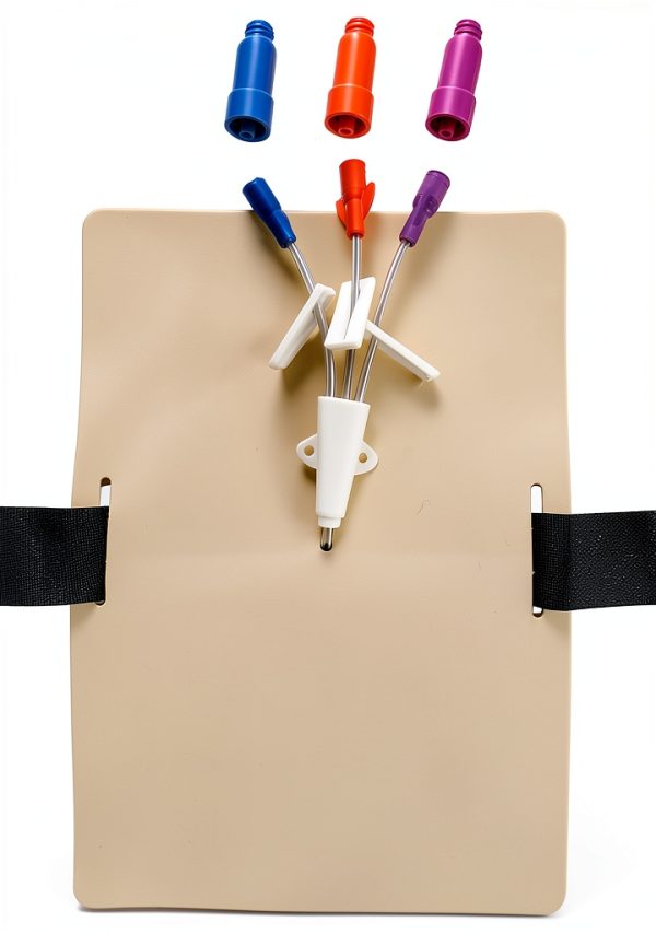 Central Line Practice Set Nurse Grower 3D Model with Removable Claves-0