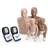 MCR Medical Prestan Diversity Take2 CPR Manikin & UltraTrainer Kit with Feedback (2-Adult, 2-Infant, & 2-UltraTrainers) and Accessories-1