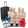 MCR Medical PRESTAN CPR Manikin Kit 4-Pack with Feedback AED Trainer-0