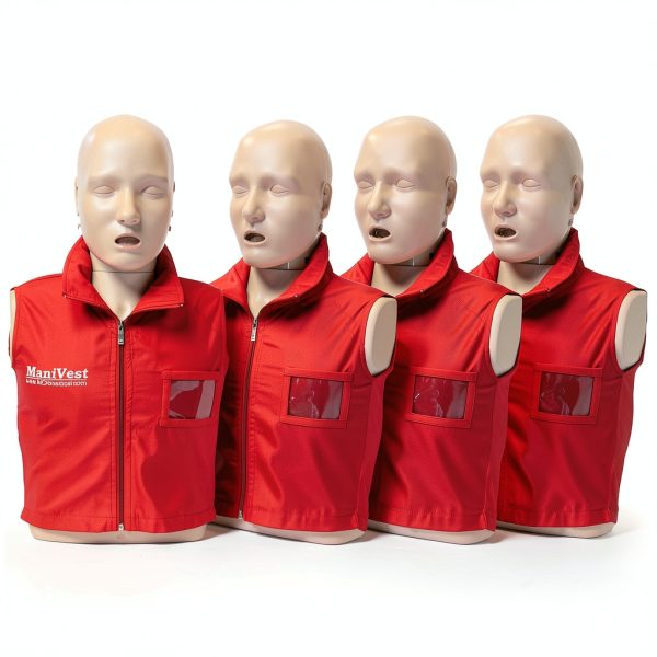 MCR Medical Prestan CPR Adult Manikin 4-Pack with Feedback,-2
