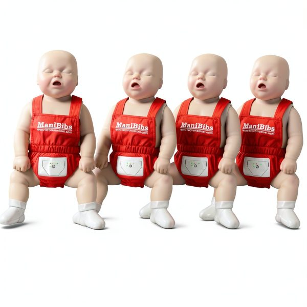 MCR Medical PRESTAN CPR Manikin Kit 4-Pack with Feedback AED Trainer-5