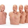 MCR Medical Prestan CPR Adult Manikin 4-Pack with Feedback,-4