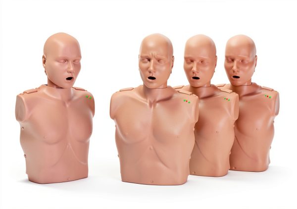MCR Medical Prestan CPR Adult Manikin 4-Pack with Feedback,-4