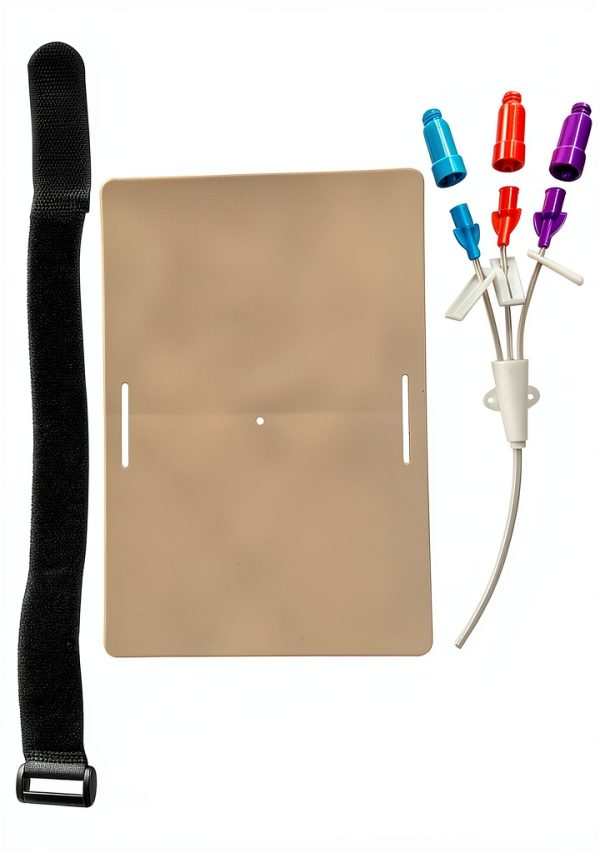 Central Line Practice Set Nurse Grower 3D Model with Removable Claves-2