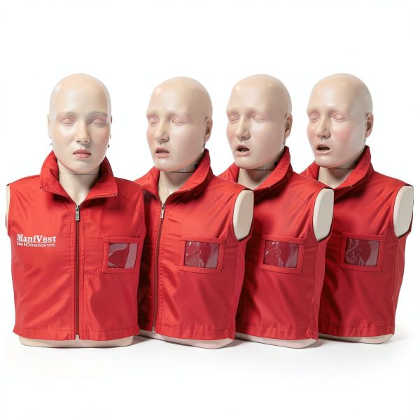 MCR Medical PRESTAN CPR Manikin Kit 4-Pack with Feedback AED Trainer-4