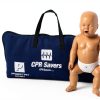 CPR Savers Prestan Professional Infant CPR Training Manikin with 2019 AHA Feedback Monitor, Dark Skin, PP-IM-100M-DS-0