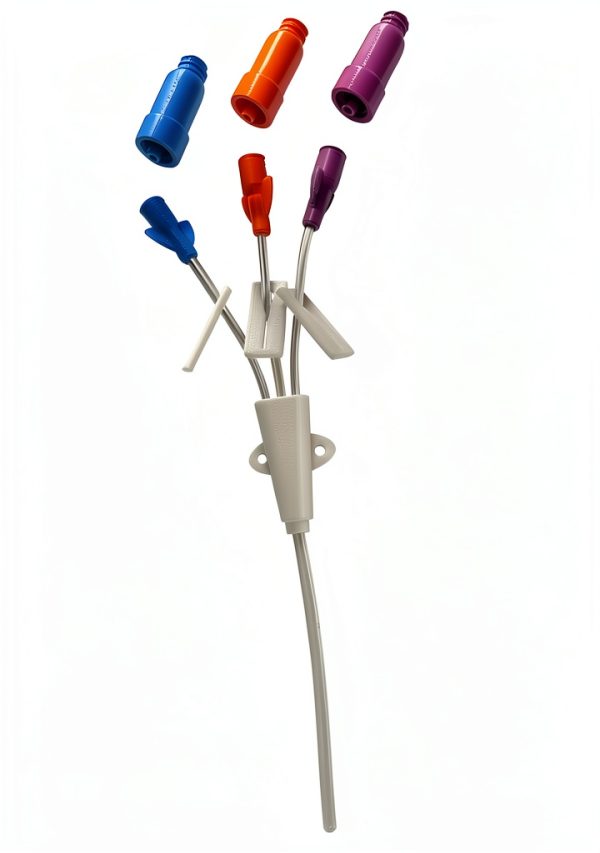 Central Line Practice Set Nurse Grower 3D Model with Removable Claves-4